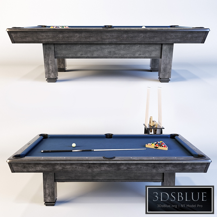 Billiard table Brunswick 3DS Max - thumbnail 3