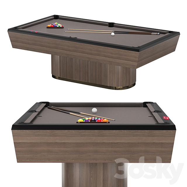 BILLIARDS TABLE 3ds Max - thumbnail 1