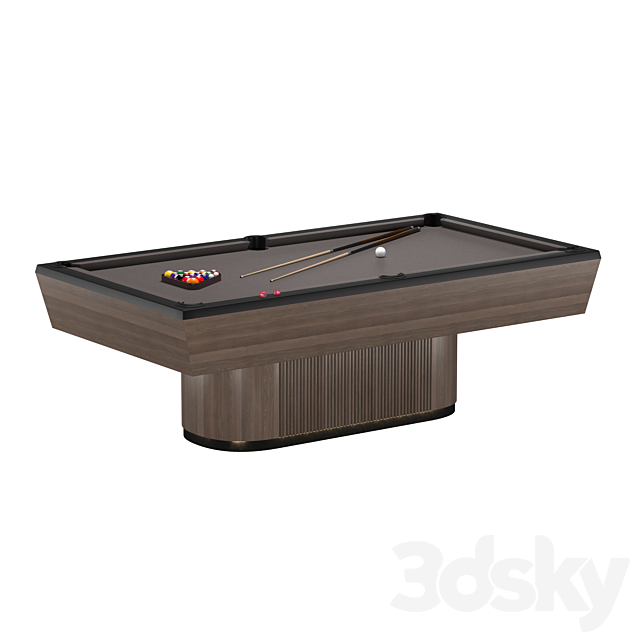 BILLIARDS TABLE 3ds Max - thumbnail 2