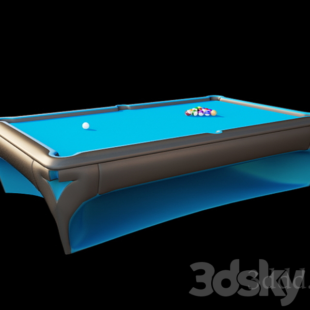 profi billiards 3DSMax File - thumbnail 1