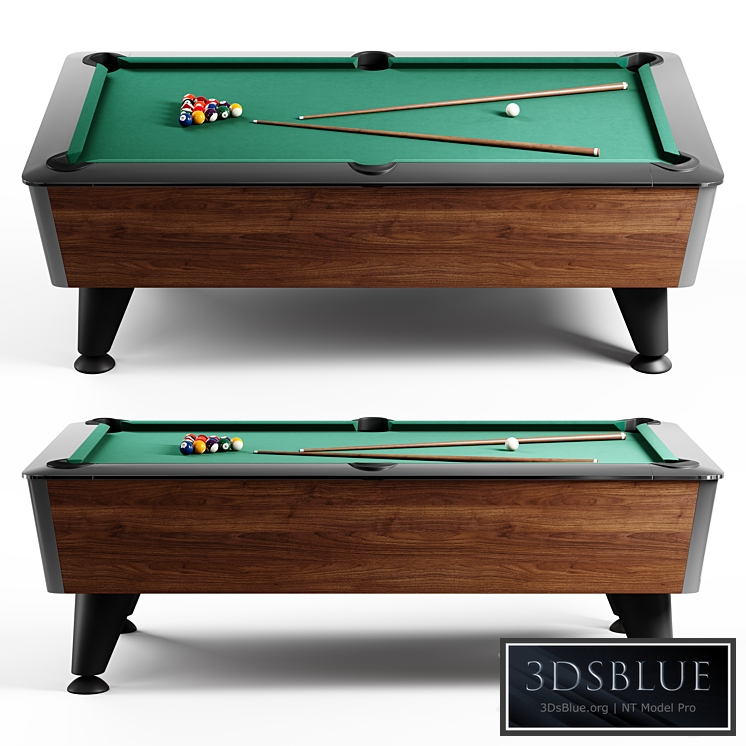 The billiard table 3DS Max - thumbnail 3