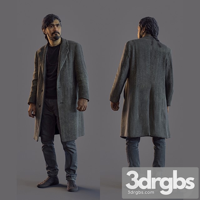 3d scan man 5 - thumbnail 1