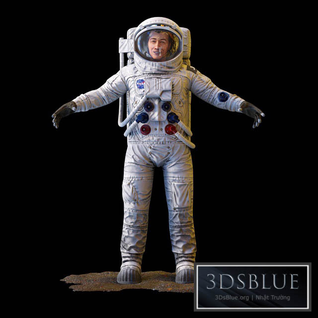 Astronaut 3DS Max - thumbnail 3