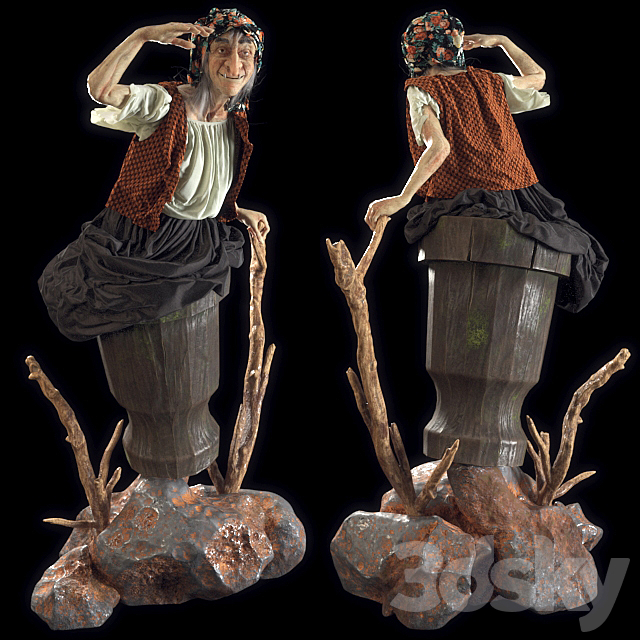 Baba Yaga (vray GGX) 3DSMax File - thumbnail 1