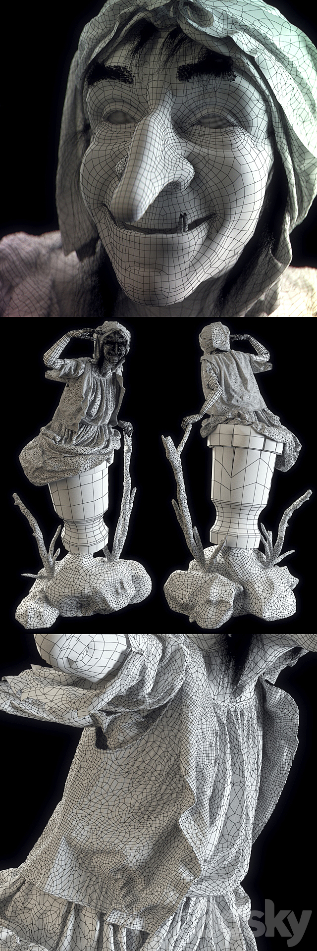 Baba Yaga (vray GGX) 3DSMax File - thumbnail 3