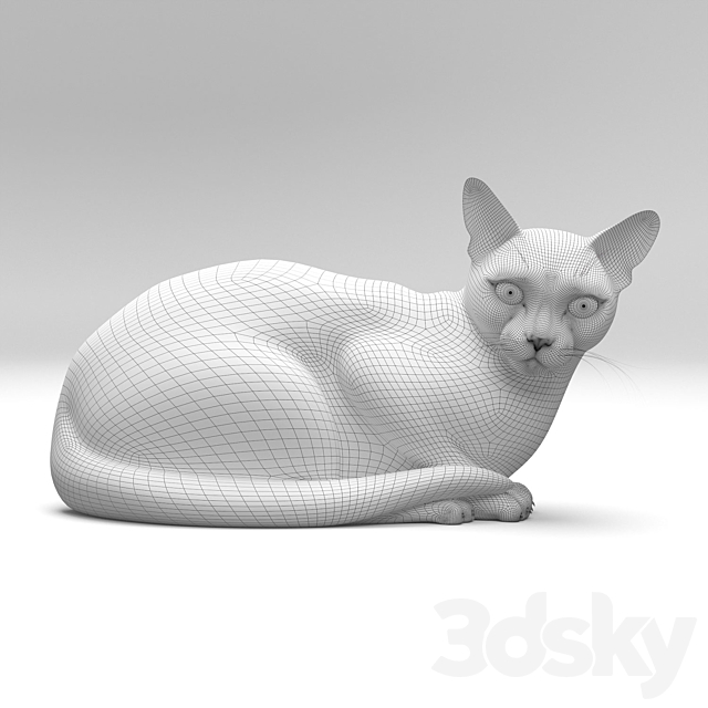 BENGAL CAT 3DSMax File - thumbnail 3