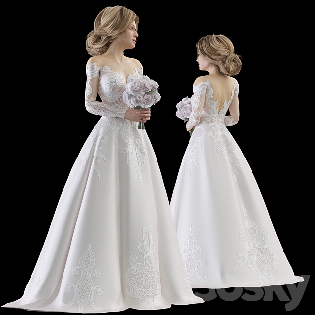 Bride 3DSMax File - thumbnail 1