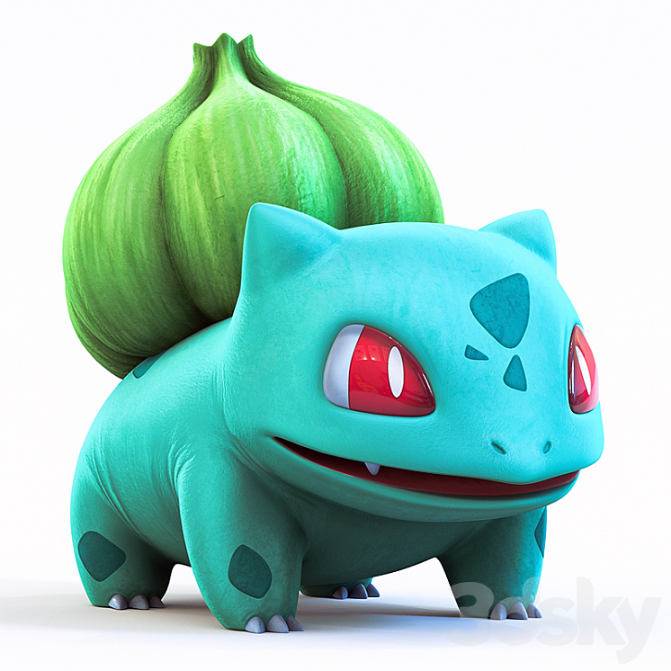 Bulbasaur 3DS Max - thumbnail 1