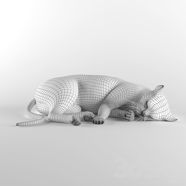 CAT 3DSMax File - thumbnail 3