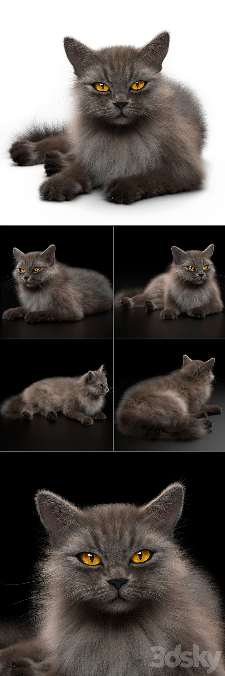 CAT 4 VRay 3DS Max - thumbnail 2