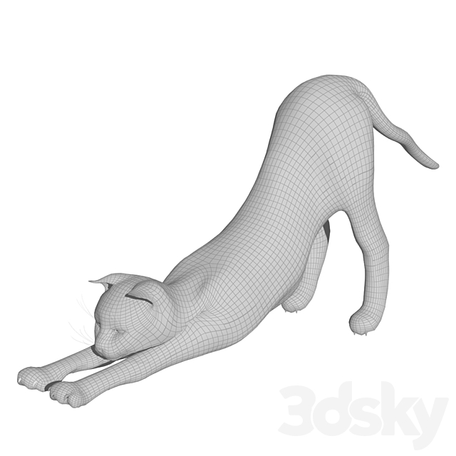 Cat Martin 3ds Max - thumbnail 2