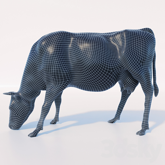 Cow 3DSMax File - thumbnail 3