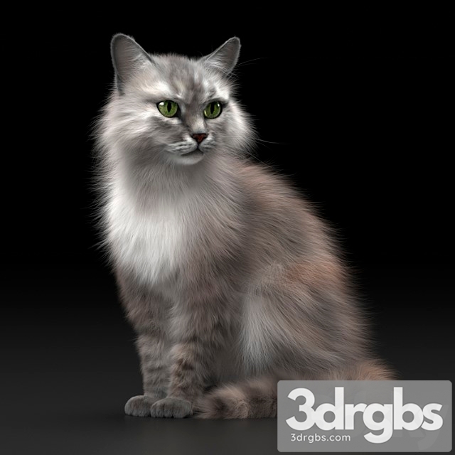 Creature Cat 3 3dsmax Download - thumbnail 1