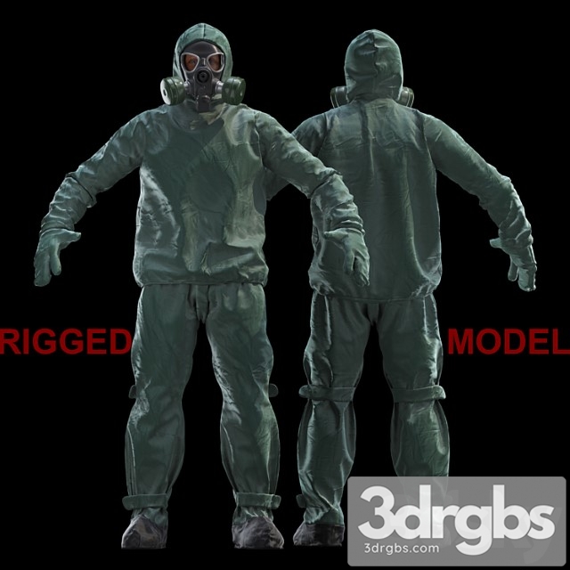 Creature Protective suit 3dsmax Download - thumbnail 1