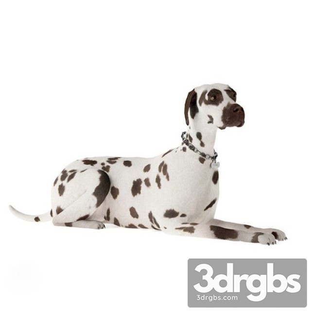 Dalmatian 3dsmax Download - thumbnail 1