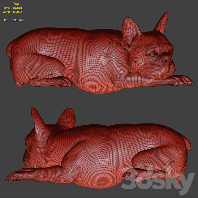 Dog_Bull 3ds Max - thumbnail 2