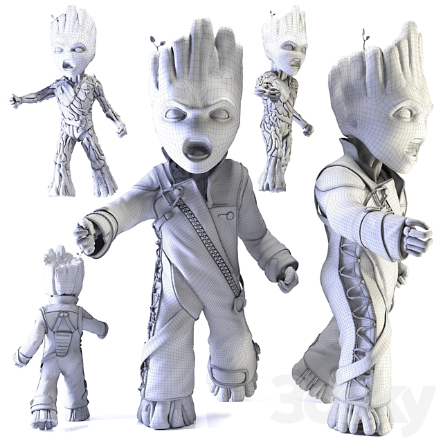 Groot 3DSMax File - thumbnail 3