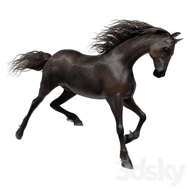 Horse 3ds Max - thumbnail 3