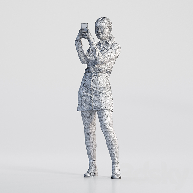 Kelly 1960 3DS Max Model - thumbnail 3