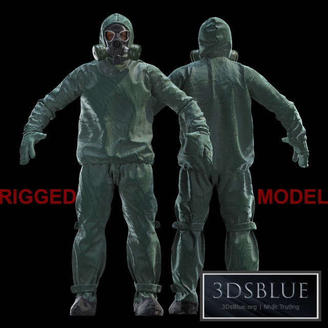 Protective suit 3DS Max - thumbnail 3