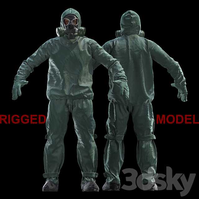 Protective suit 3DSMax File - thumbnail 1