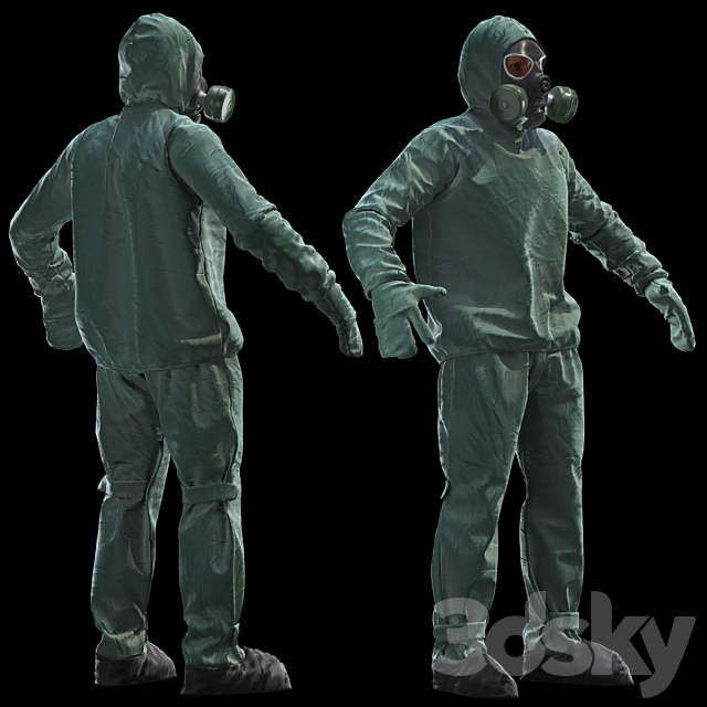 Protective suit 3DSMax File - thumbnail 2