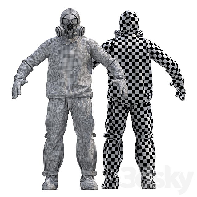 Protective suit 3DSMax File - thumbnail 3