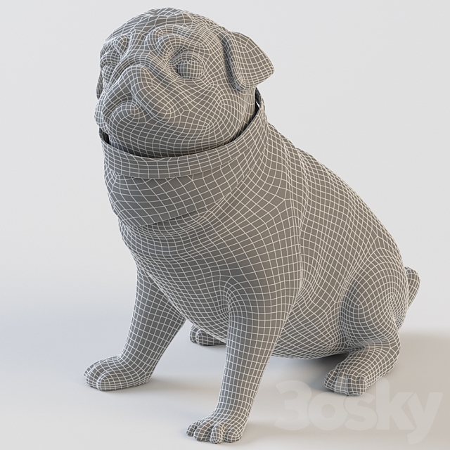 PUG 3DS Max Model - thumbnail 3