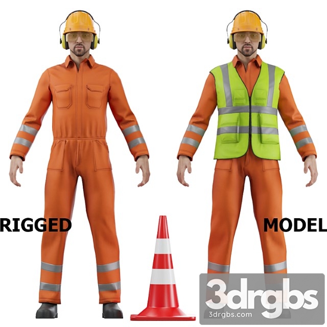 Road worker - thumbnail 1