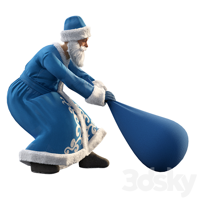 Santa Claus 3DSMax File - thumbnail 5