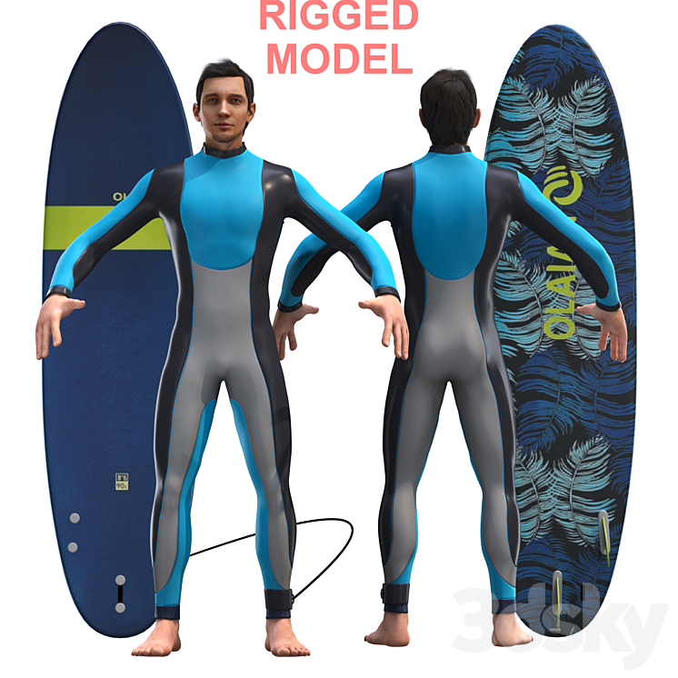 Surfer 3DS Max - thumbnail 1