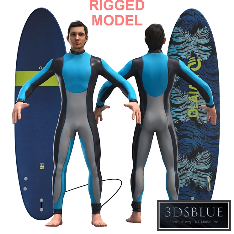 Surfer 3DS Max - thumbnail 3