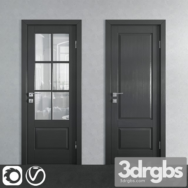 4 profildoors xn series interior doors 3dsmax Download - thumbnail 1