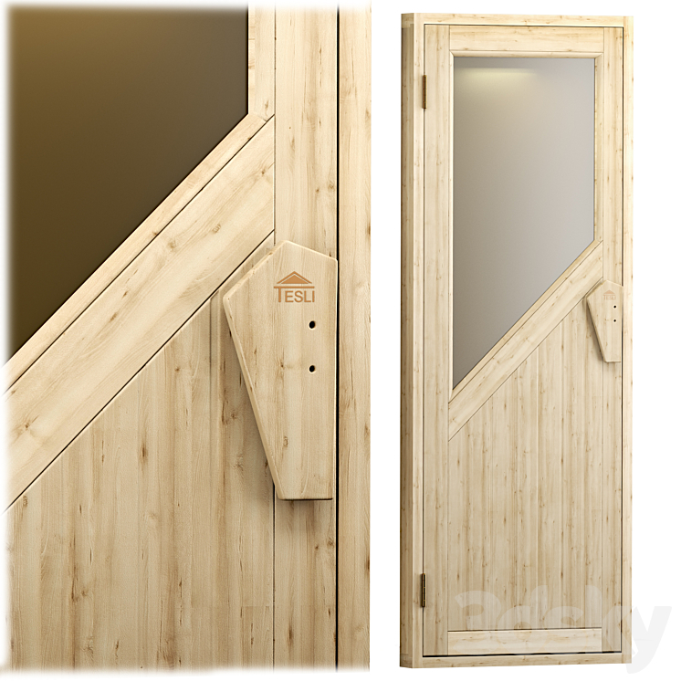 A set of doors for baths saunas and hammam 3DS Max Model - thumbnail 2