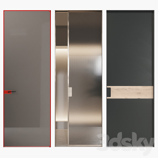 Adl Piana Doors 3ds Max - thumbnail 1