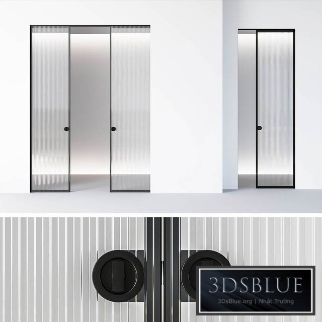 Aladin Pocket Mono door by Glas Italia 3DS Max - thumbnail 3