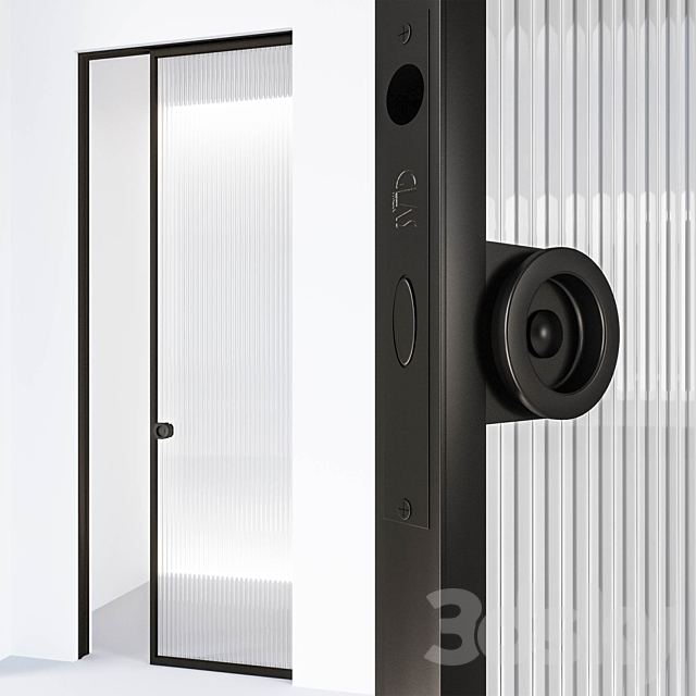 Aladin Pocket Mono door by Glas Italia 3DSMax File - thumbnail 2