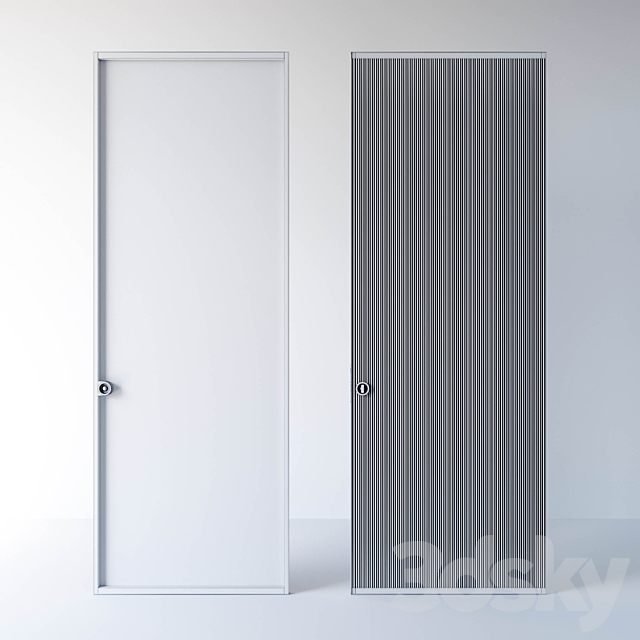 Aladin Pocket Mono door by Glas Italia 3DSMax File - thumbnail 3