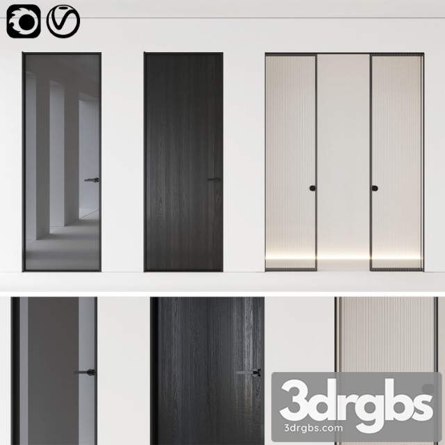 Aladin Swing Mono and Pocket Door 3dsmax Download - thumbnail 1