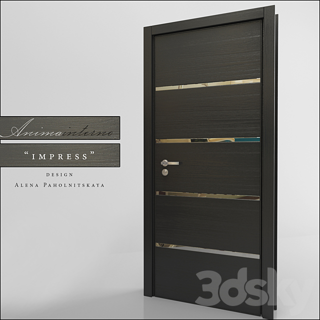 animainterno – Door Impress 3DS Max Model - thumbnail 1