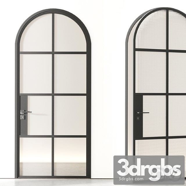 Arch Single Door 3dsmax Download - thumbnail 1