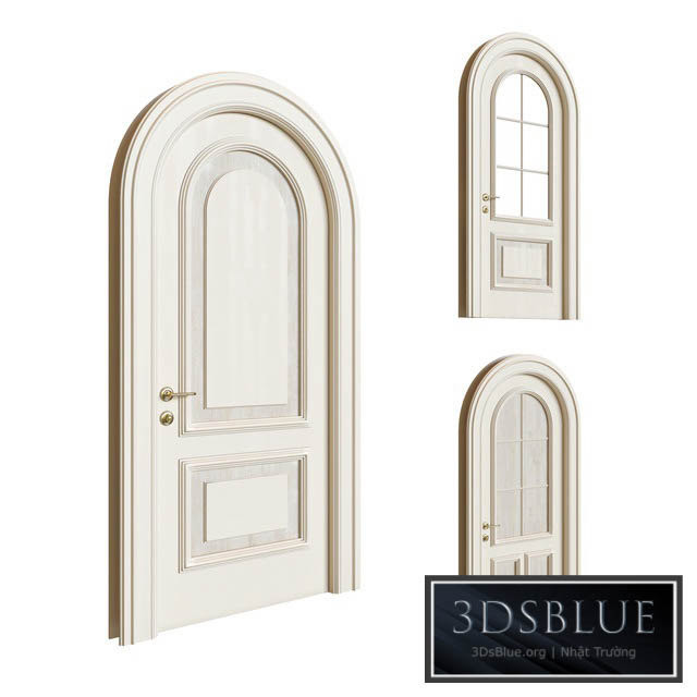 Arched doors 3DS Max - thumbnail 3