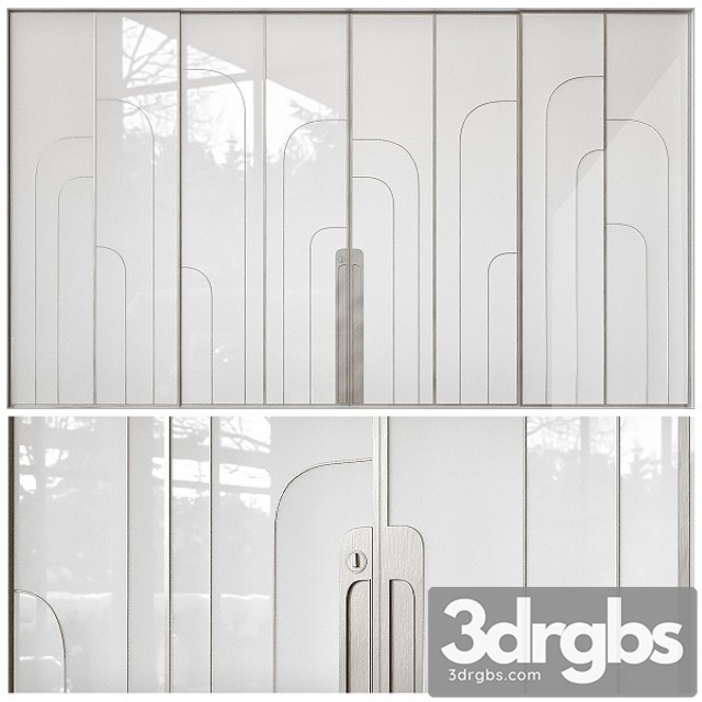 Art Deco Door 3dsmax Download - thumbnail 1