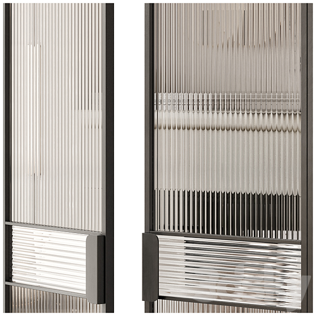 Art deco doors 1 3ds Max - thumbnail 2