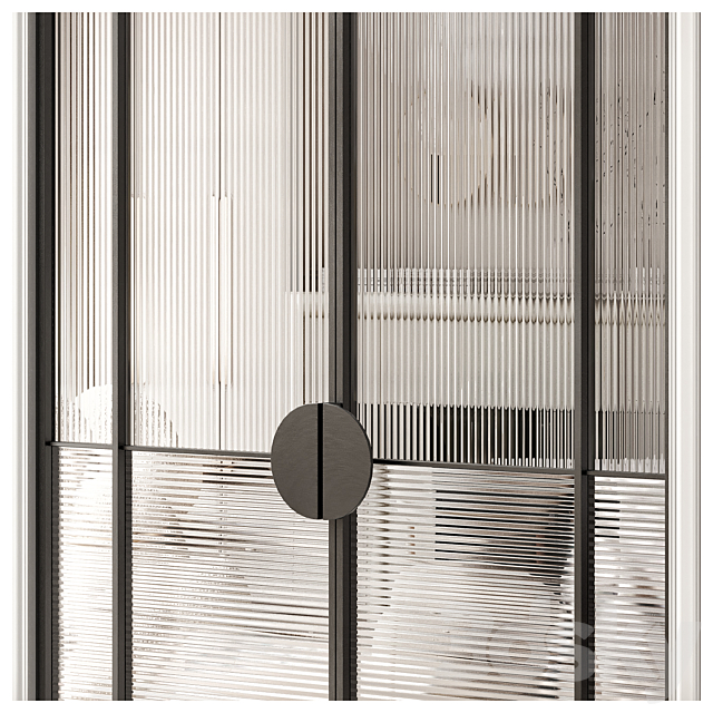 Art deco doors 1 3ds Max - thumbnail 3