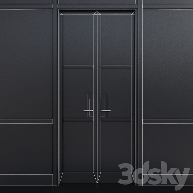 Audax door 3DSMax File - thumbnail 2