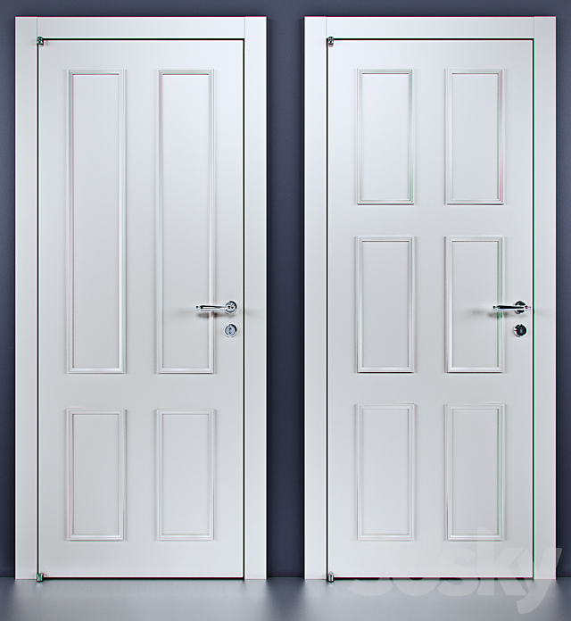 Barausse doors 3DSMax File - thumbnail 2