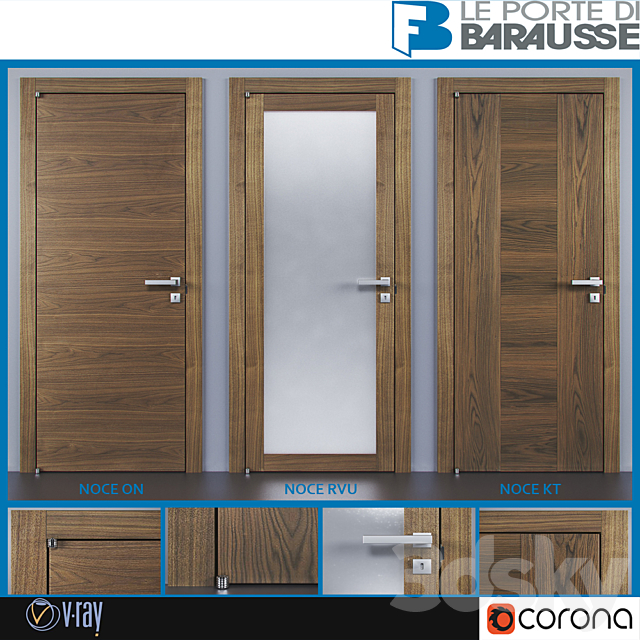 Barausse doors 3DSMax File - thumbnail 1