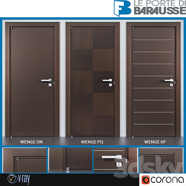 Barausse doors 3DSMax File - thumbnail 1