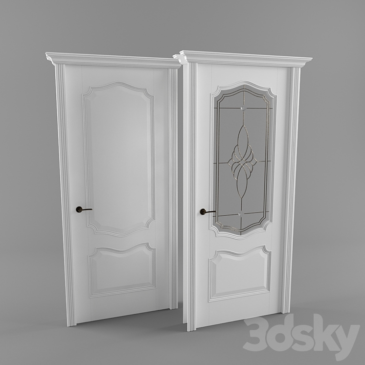 Belarusian doors Premiere 3DS Max - thumbnail 1